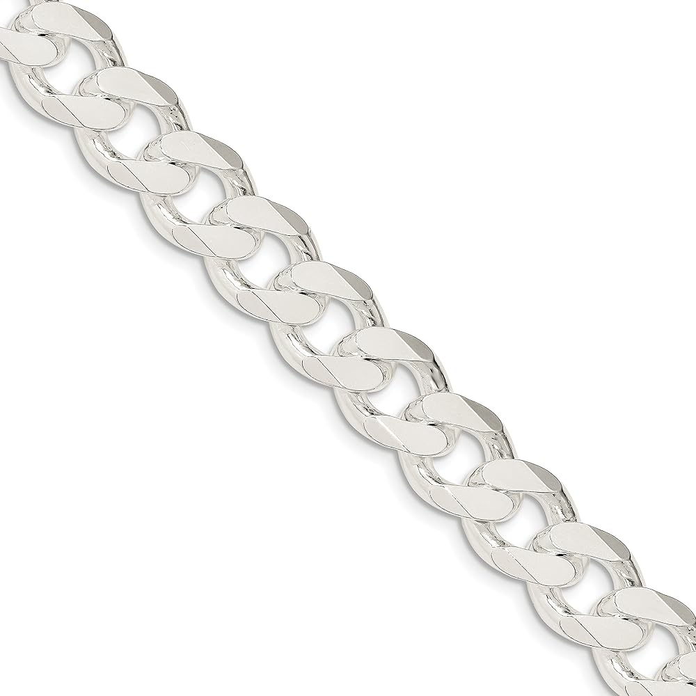 Amazon.com: Sterling Silver 13mm Curb Chain: Clothing, Shoes